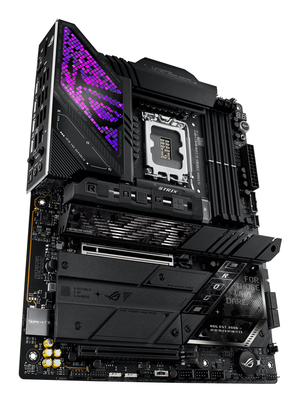 ASUS ROG STRIX Z890-E GAMING WIFI Carte Mère Intel Z890 LGA 1851 ATX