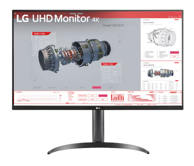 LG 32BR55UK-B Moniteur Docking 32 pouces VA 4K UHD 3840 x 2160 HDMI DisplayPort USB-C