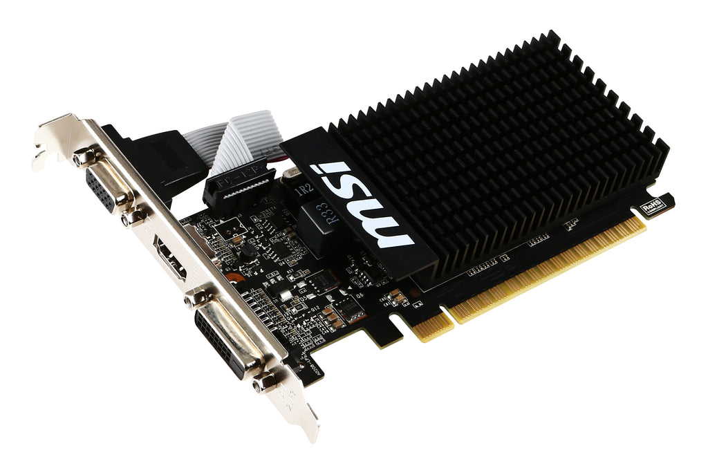 MSI GT 710 2GD3H LP carte graphique NVIDIA GeForce GT 710 2 Go GDDR3