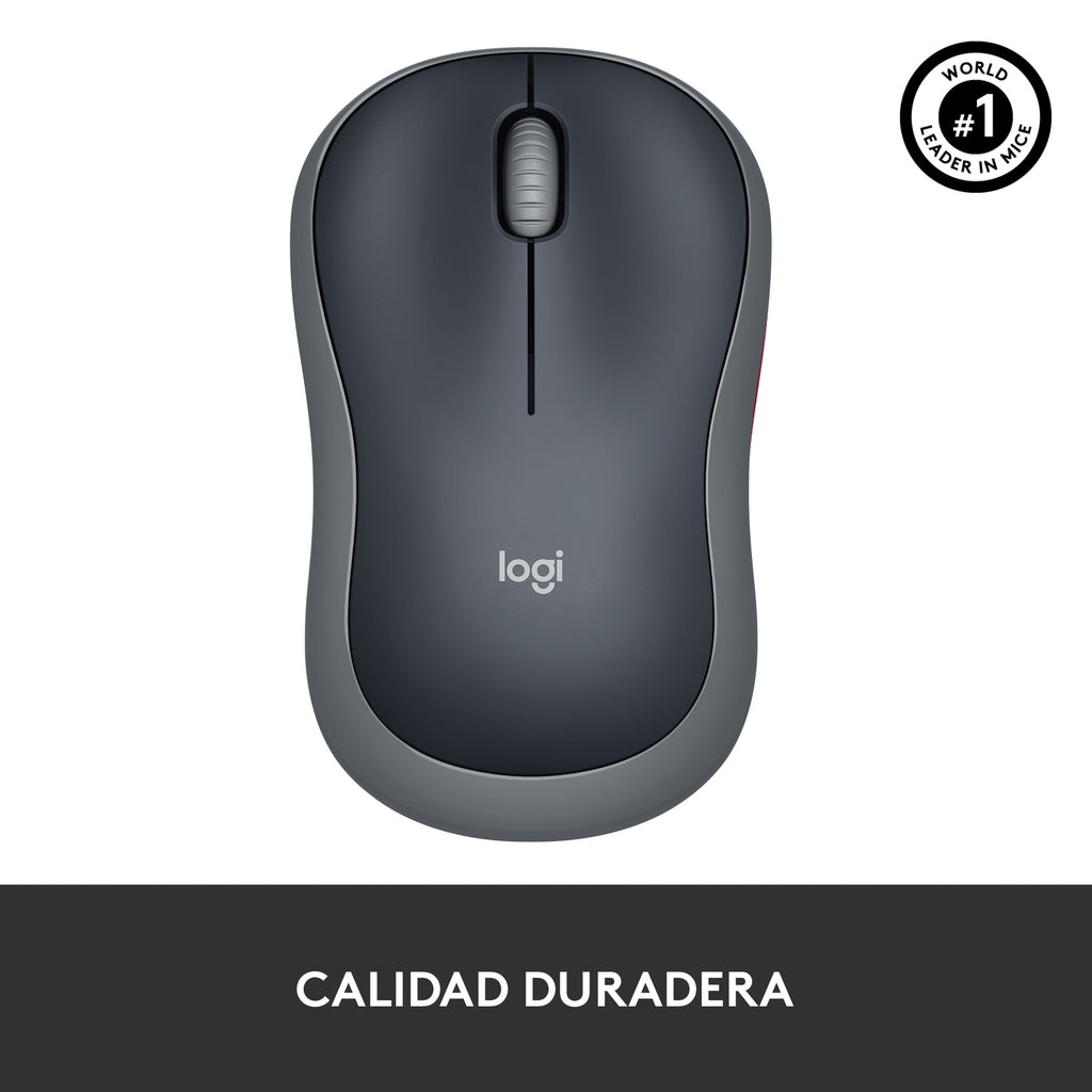 Logitech M185 Souris Optique Sans Fil, Grise