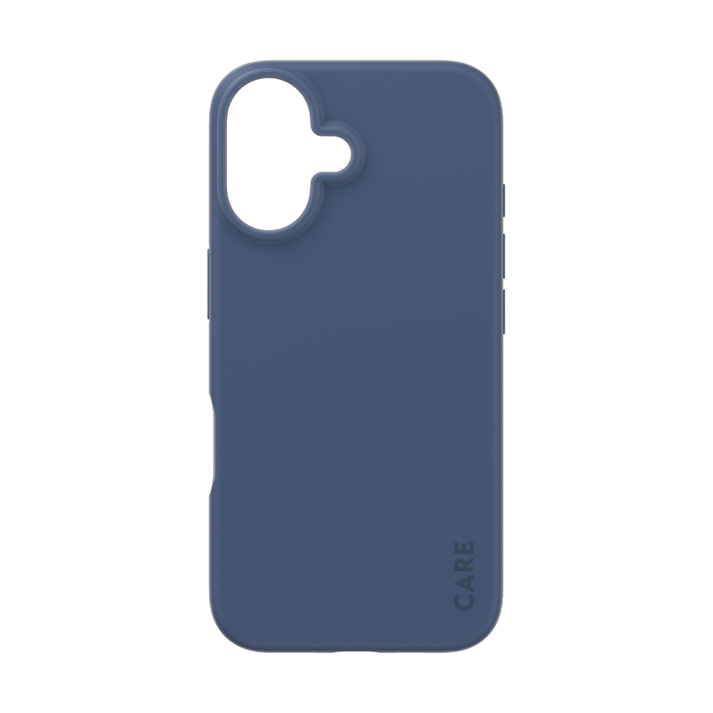 PanzerGlass CARE™ by ® Case Blue iPhone 16 coque de protection pour téléphones portables Housse Bleu