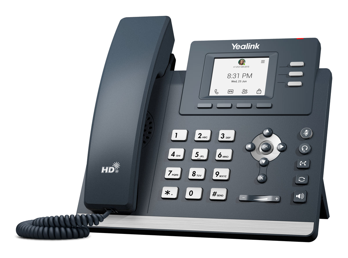 Yealink MP52 E2 Teams Téléphone IP Android 13, Écran 2,4 pouces, Combiné Magnétique, PoE