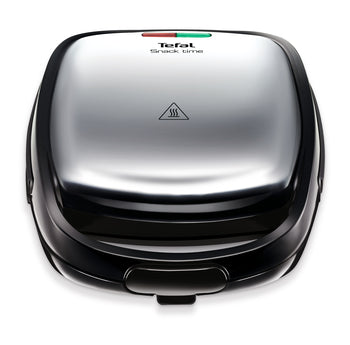 Tefal SW341D12 gaufrier et appareil à croque-monsieur 700 W Noir, Acier inoxydable