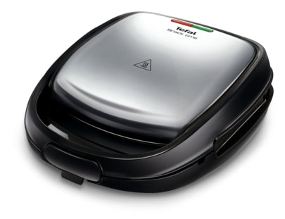 Tefal SW341D12 gaufrier et appareil à croque-monsieur 700 W Noir, Acier inoxydable