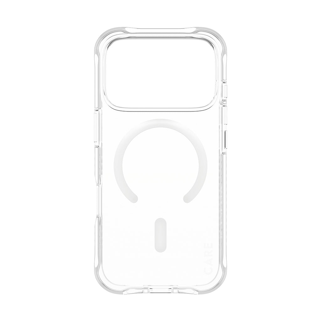 PanzerGlass CARE™ by ® Samba Case Transparent w. White MagSafe iPhone 2026 Pro | 17 Pro coque de protection pour télépho