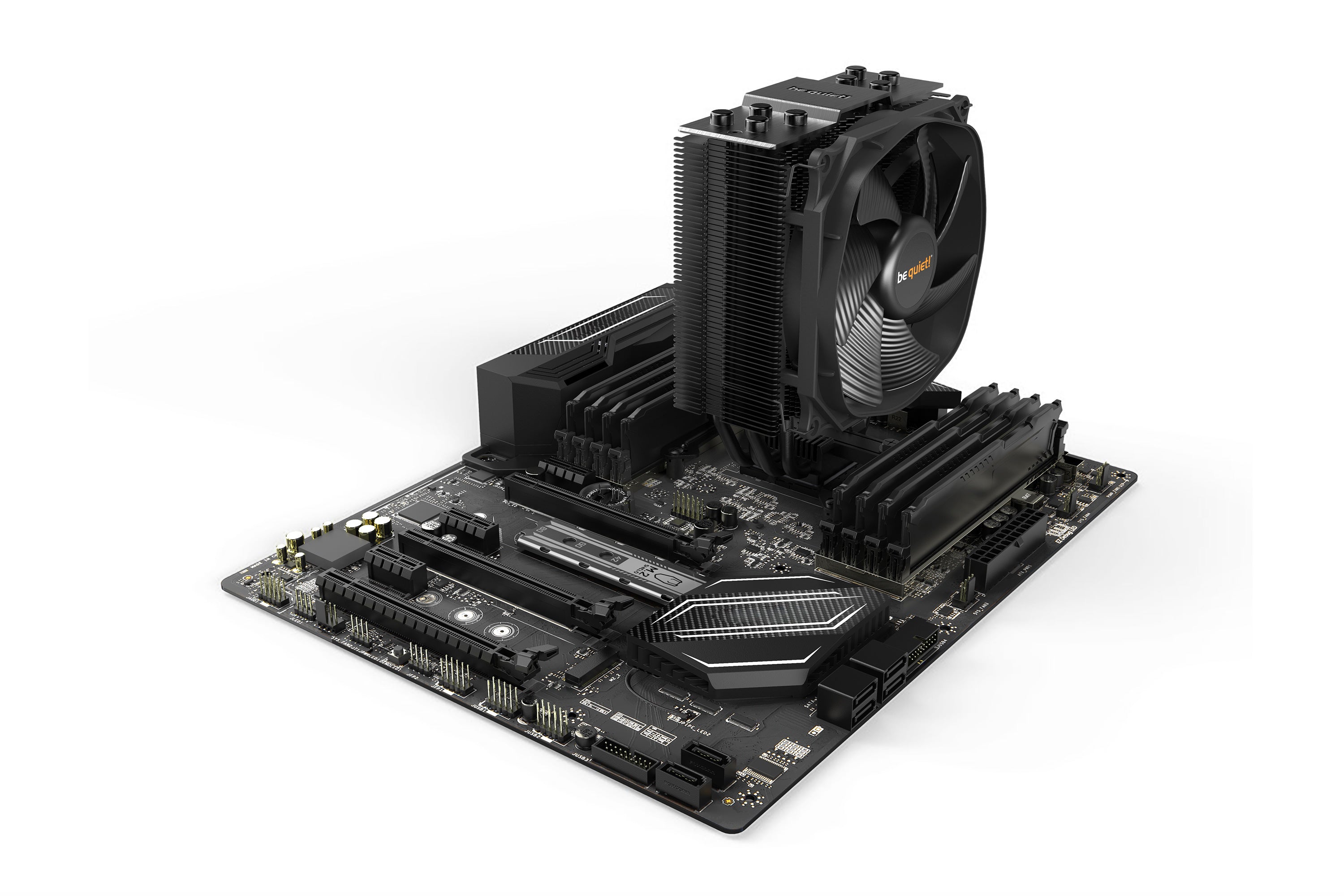be quiet! Dark Rock Slim | Ventirad mono tour, socket Intel et AMD