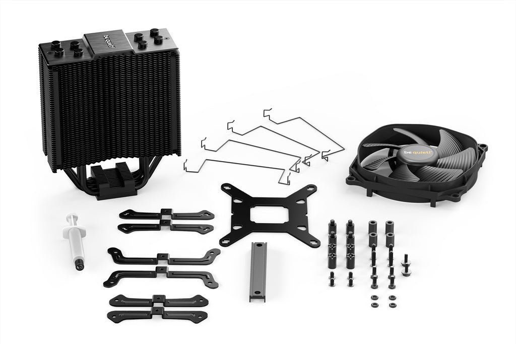 be quiet! Dark Rock Slim | Ventirad mono tour, socket Intel et AMD