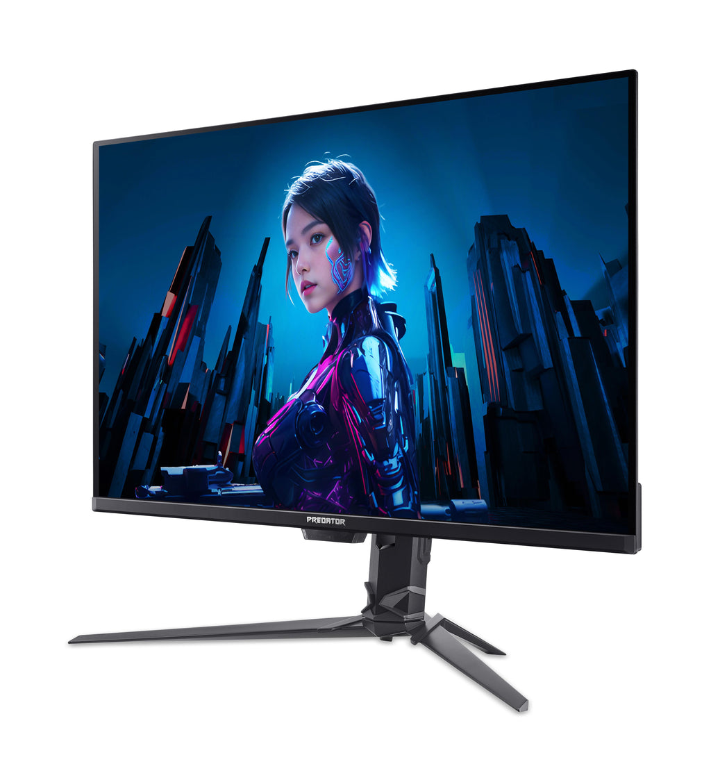 Acer Predator X32 X5 X32X5bmiiphuzx écran plat de PC 80 cm (31.5") 3840 x 2160 pixels 4K Ultra HD QD-OLED Écran tactile Noir