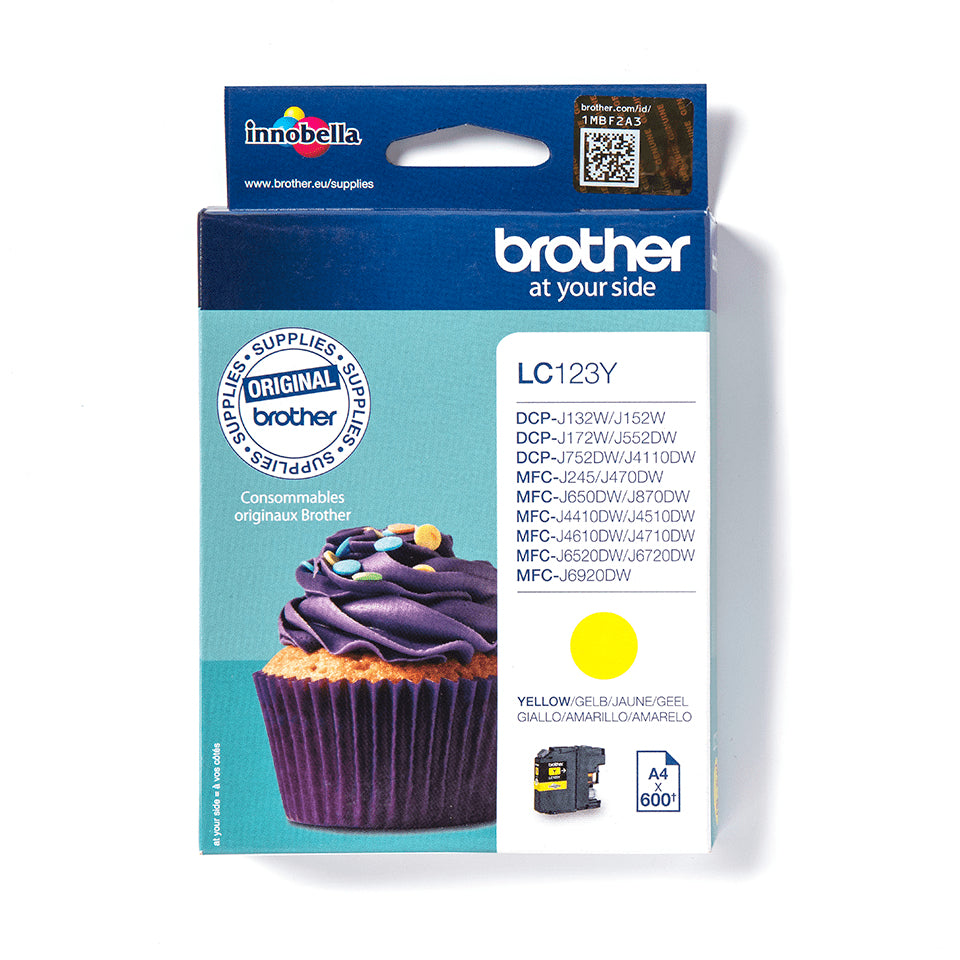 Brother LC1240Y - Cartouche d'encre originale – Jaune