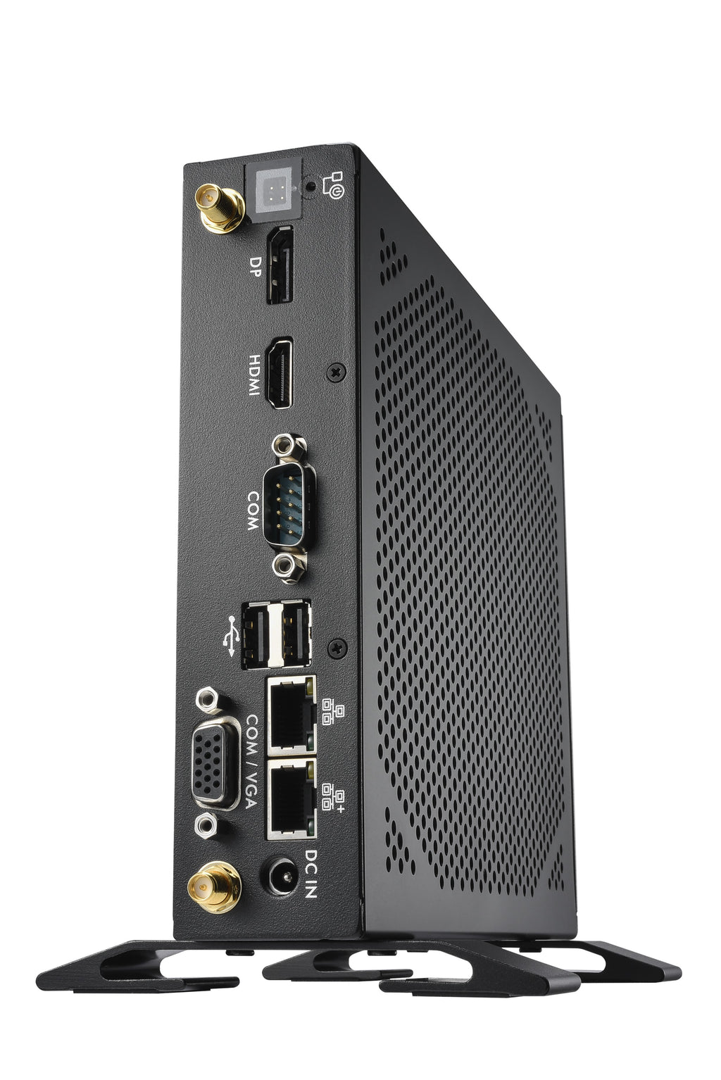 Shuttle XPC slim Barebone DS50U5, i5-1335U, 2x LAN (1x 2.5Gbit ,1x 1Gbit), 1xCOM,1xHDMI,1xDP, 1x VGA, fanless, fonctionnement permanent 24/7