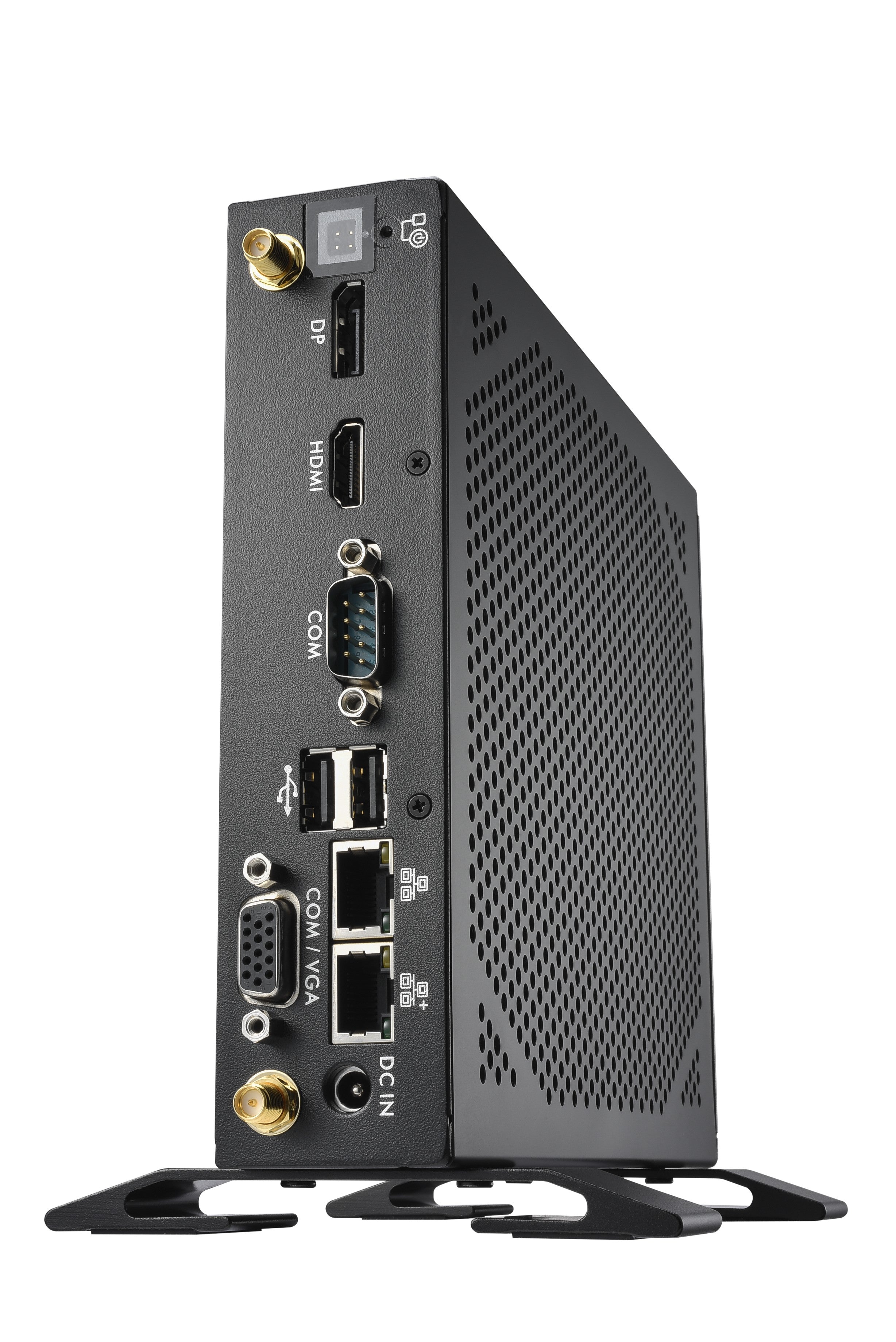 Shuttle XPC slim Barebone DS50U5, i5-1335U, 2x LAN (1x 2.5Gbit ,1x 1Gbit), 1xCOM,1xHDMI,1xDP, 1x VGA, fanless, fonctionnement permanent 24/7