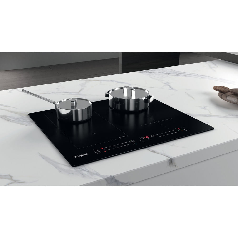 Whirlpool Plaque induction FlexiCook 4 foyers - WLS7960NE -