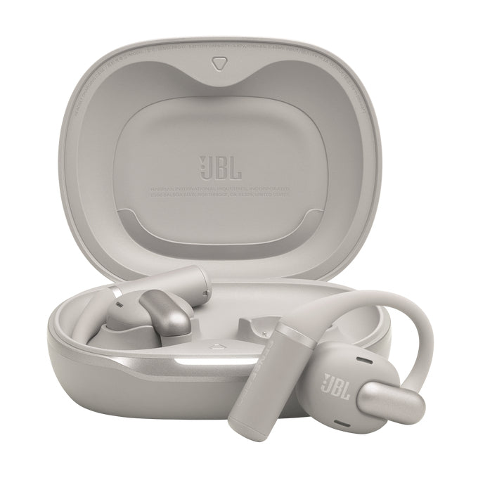 JBL Sense Pro Casque True Wireless Stereo (TWS) Crochets auriculaires Appels/Musique USB Type-C Bluetooth Socle de chargement Gris
