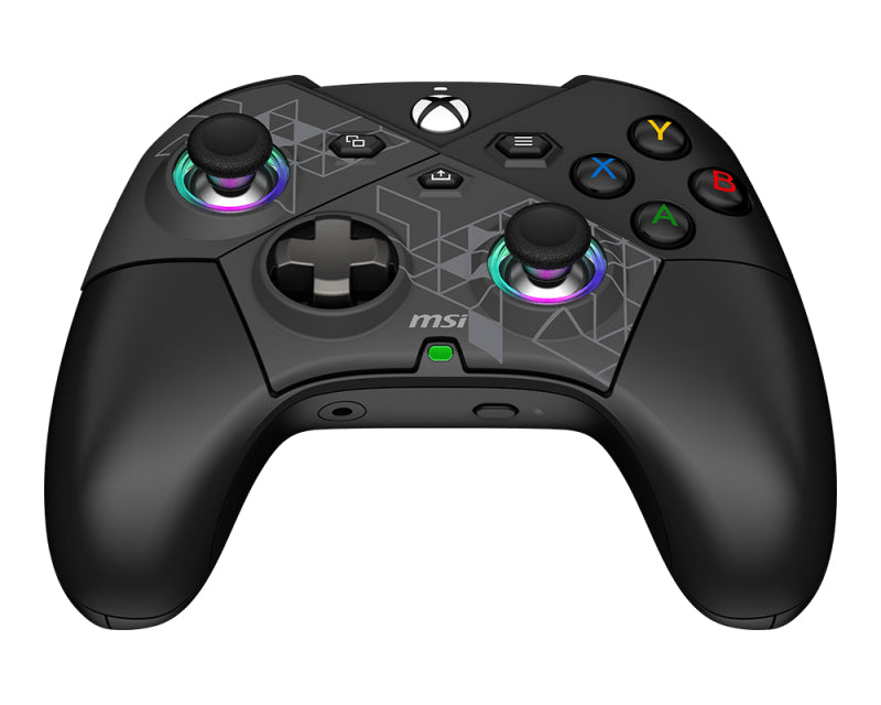 MSI FORCE PRO W CONTROLLER Noir USB 2.0 Manette de jeu Analogique/Numérique Android, PC, Xbox One S, Xbox One X, Xbox Se