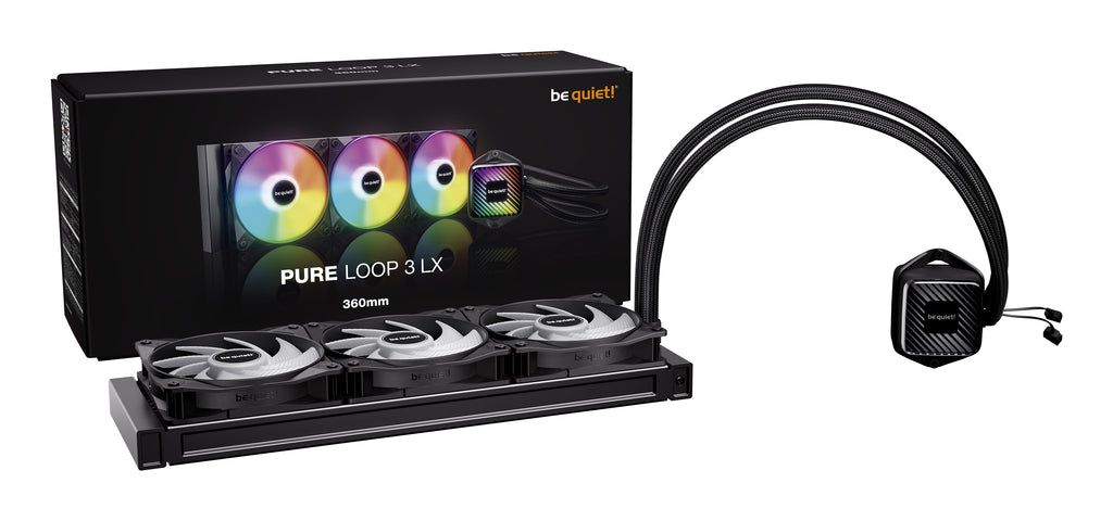 be quiet! Pure Loop 3 LX Refroidisseur de Liquide All-in-One 12 cm Noir