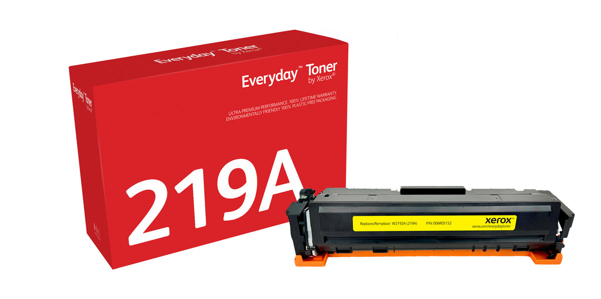 Toner Everyday™ Jaune de Xerox compatible avec HP 219A (W2192A), Capacité standard