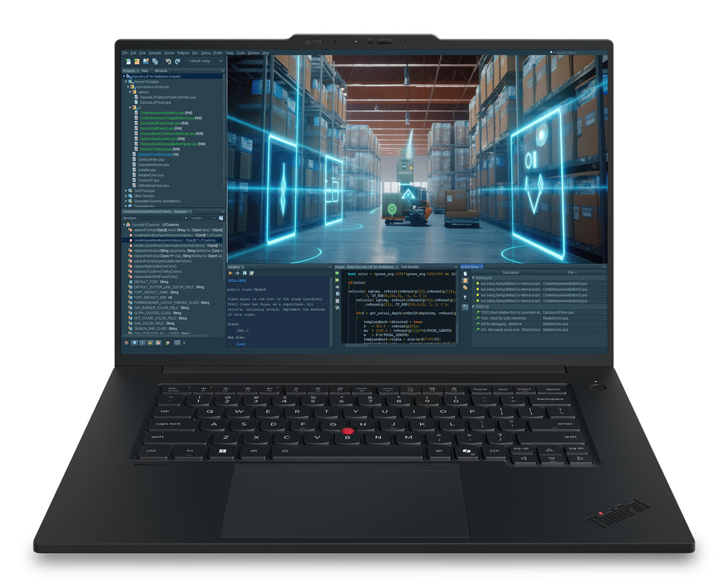 Lenovo ThinkPad P1 Gen 9 Intel Core Ultra 7 356H Station de travail mobile 40,6 cm (16") WUXGA 64 Go LPDDR5x-SDRAM 1 To SSD NVIDIA RTX PRO 2000 Blackwell Wi-Fi 7 (802.11be) Windows 11 Pro Noir Nordique - vue 2