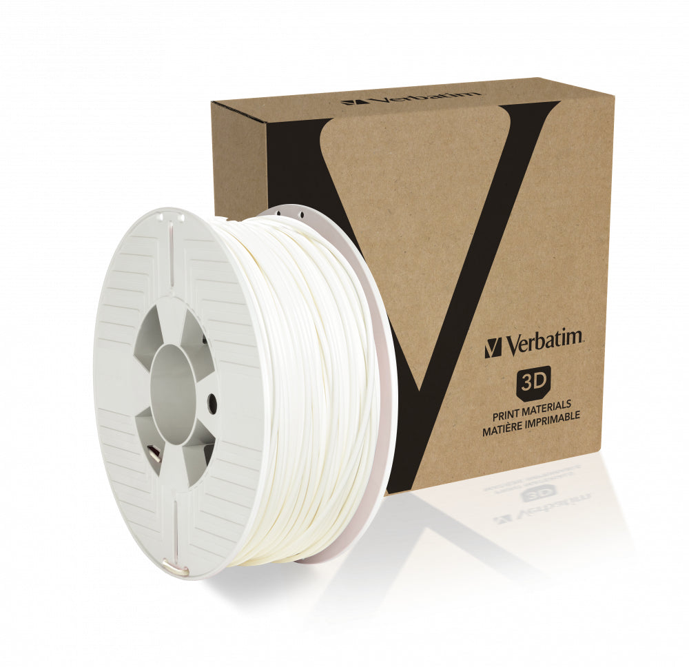 Verbatim 55328 matériel d'impression 3D Acide polylactique (PLA) Blanc 1 kg