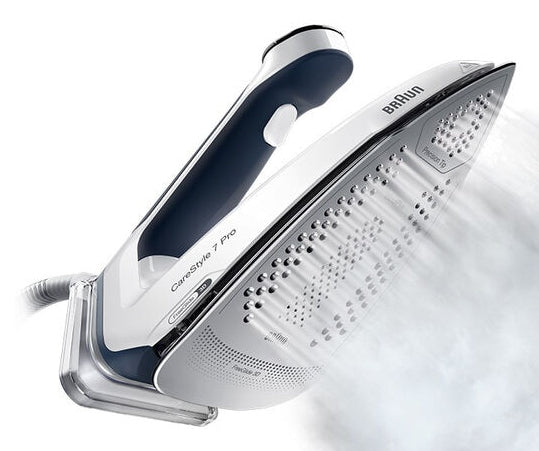 Braun CareStyle 7 Pro IS 7282 BL Fer à Repasser Vapeur 2700 W, Semelle EloxalPlus, Bleu
