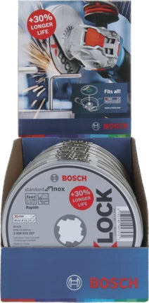 Bosch Bosch X-LOCK Trennscheibe Dose 125mmStandard for Inox VPE 10STK Disque de coupe