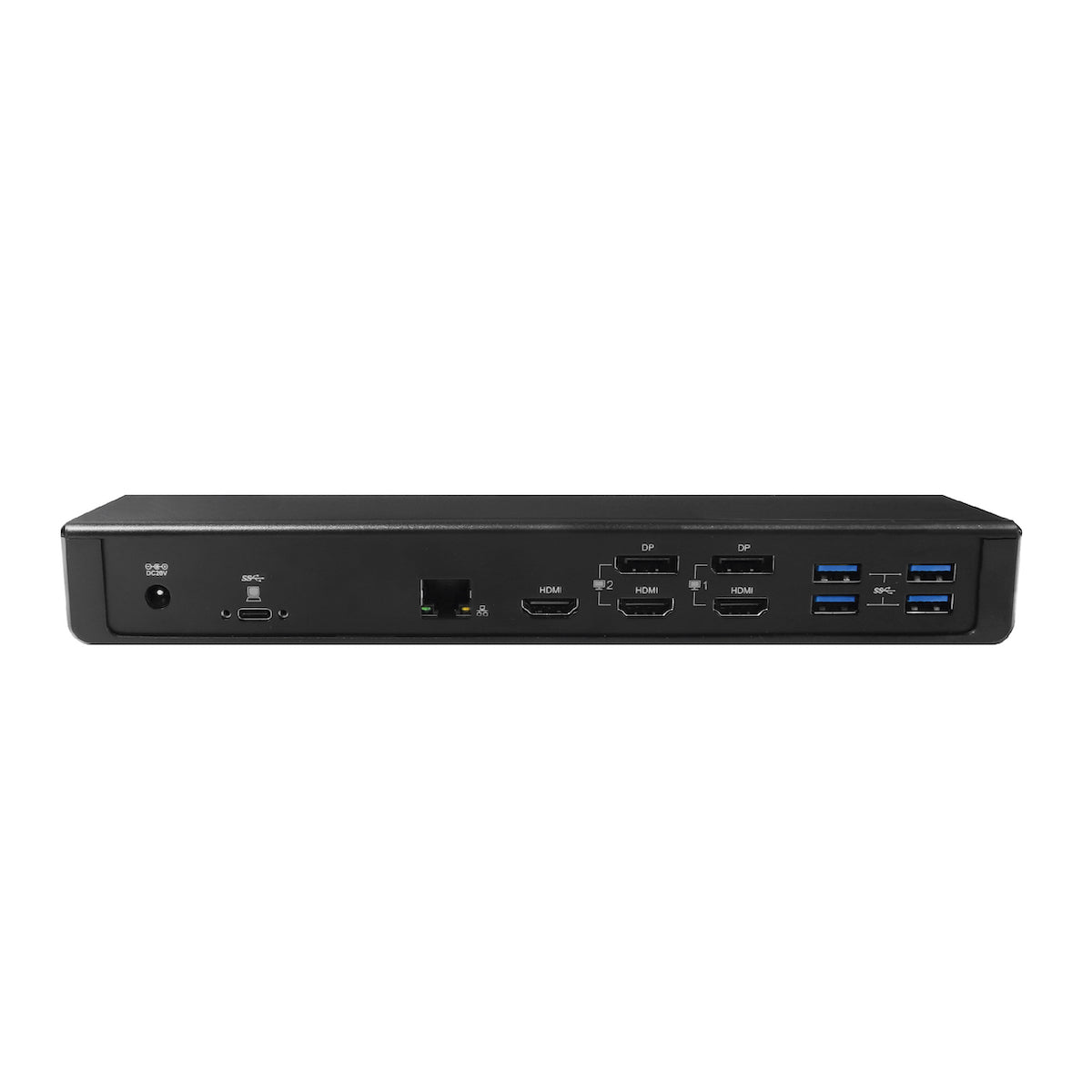 CLUB3D CSV-1562 station d'accueil USB 3.2 Gen 1 (3.1 Gen 1) Type-C Noir