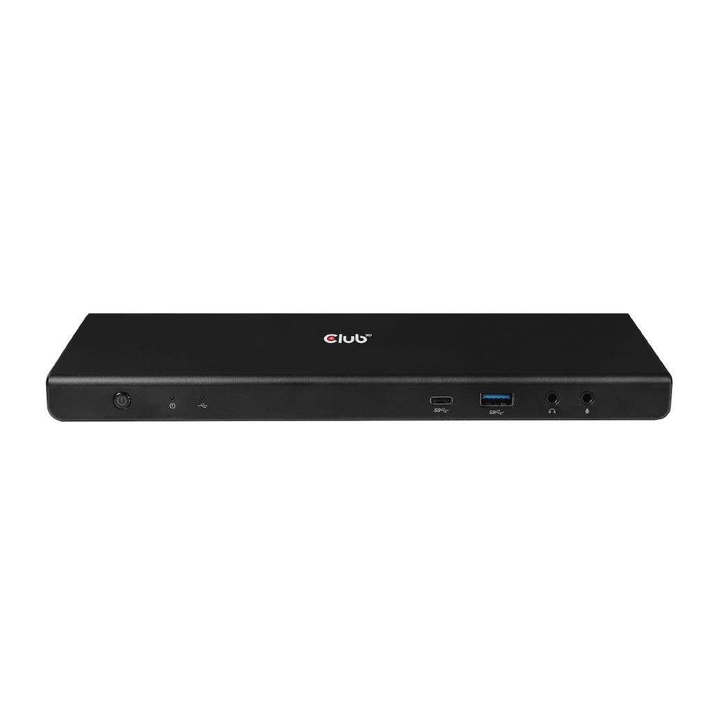 CLUB3D CSV-1562 station d'accueil USB 3.2 Gen 1 (3.1 Gen 1) Type-C Noir