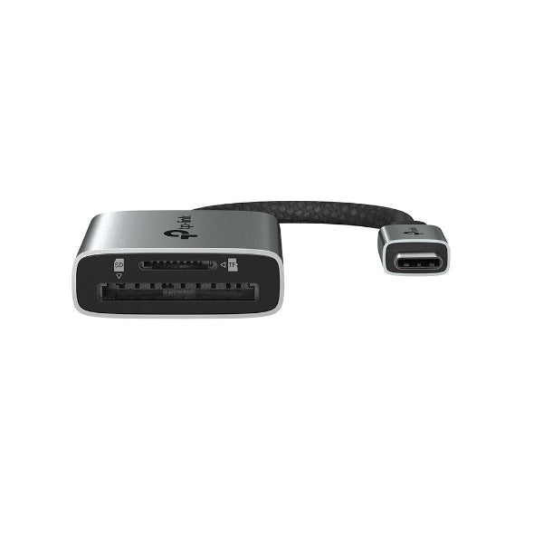 TP-Link UA440C Lecteur de Carte Mémoire USB 3.2 Gen 1 Type-C, Gris