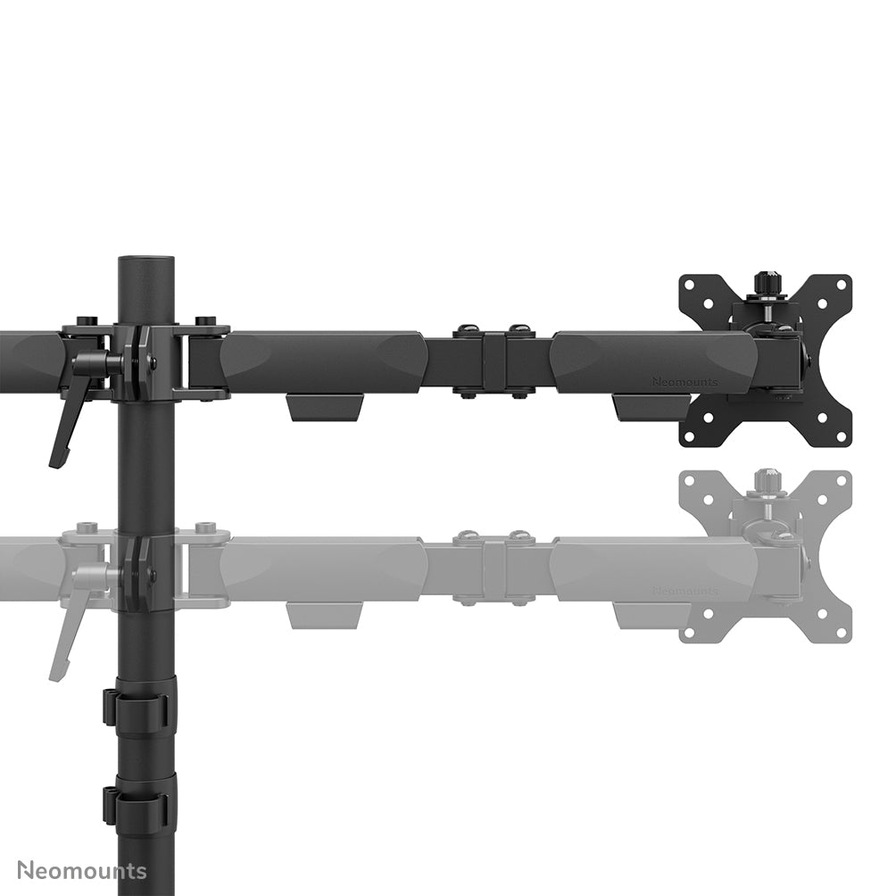 Neomounts DS60-600BL2 Support d'écran à fixer 10-32" - Quick-fix - arrêt 180°