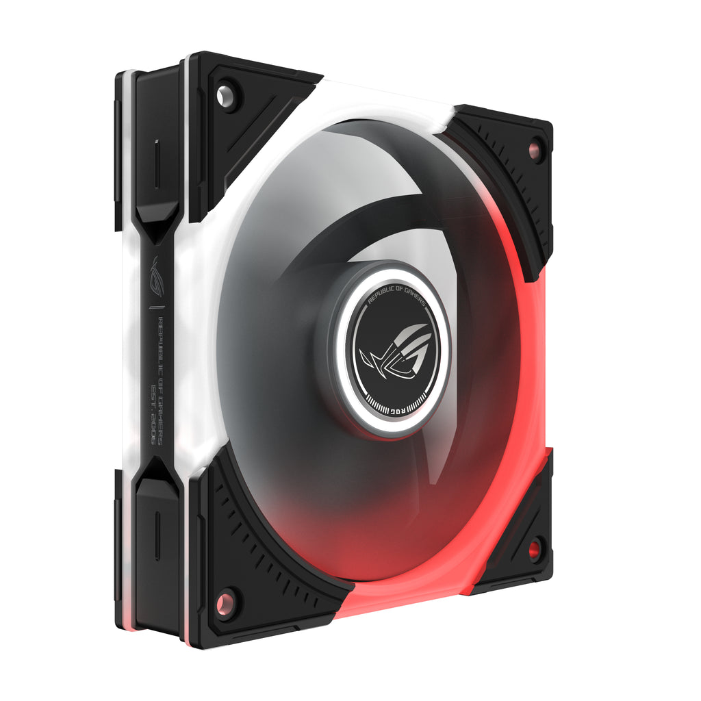 ASUS ROG Eurux GR120 ARGB Reverse Fan - Single Pack Kabinetblæser 1-pack Sort 120 mm - vue 3