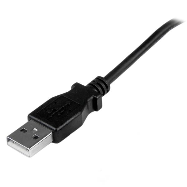 StarTech.com Câble Micro USB 2 m - A vers Micro B coudé 90° vers le haut - vue 3