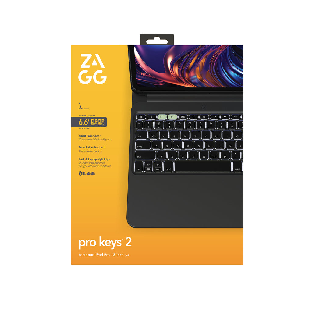ZAGG Pro Keys 2 Nordique Bluetooth Noir