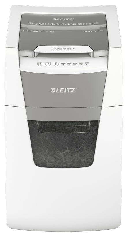 Leitz 80130000 destructeur de papier Destruction croisée 55 dB 22 cm Gris, Blanc