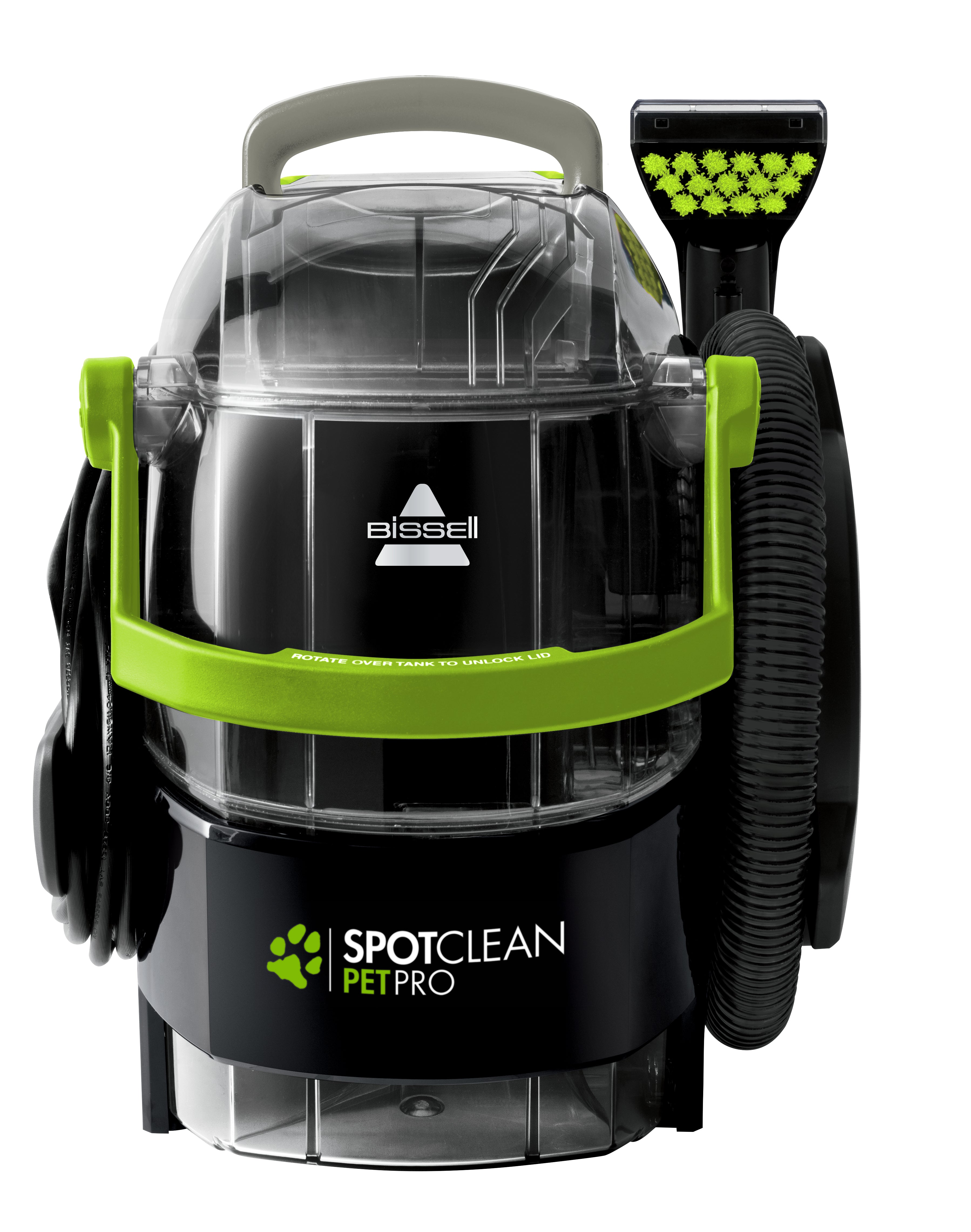 Bissell SpotClean Pet Pro machine de nettoyage de tapis À la main Profond Noir, Vert