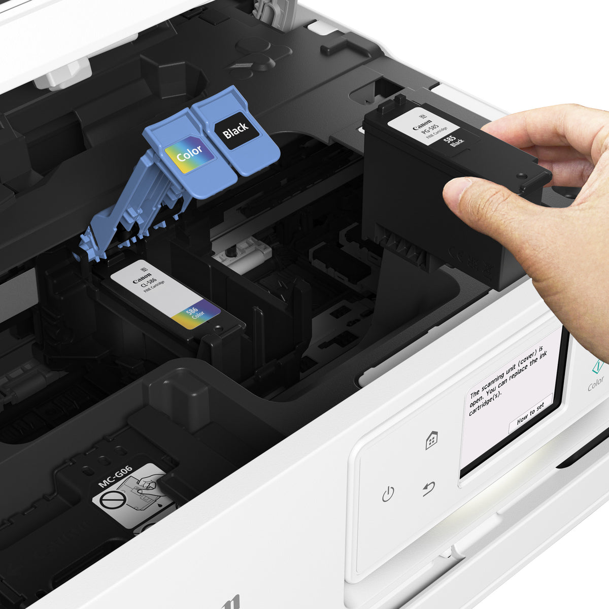 Canon PIXMA TS7750i Imprimante Jet d'encre A4, 1200 x 1200 DPI, Wifi, Blanche
