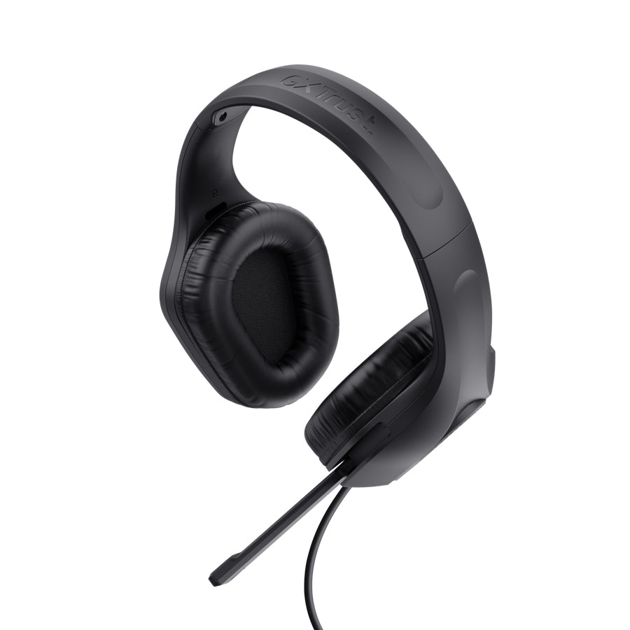 Trust GXT 417 Zirox Casque Gaming Filaire, Noir