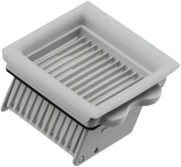 Filtres de Remplacement pour Aspirateur Balai, Référence 8.08.0033, Gris, Lot de 2