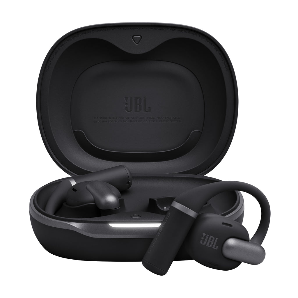 JBL Sense Pro Casque True Wireless Stereo (TWS) Crochets auriculaires Appels/Musique USB Type-C Bluetooth Socle de chargement Noir