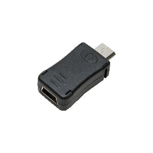 LogiLink AU0010 Adaptateur Changeur de Genre Micro USB vers Mini USB, Noir