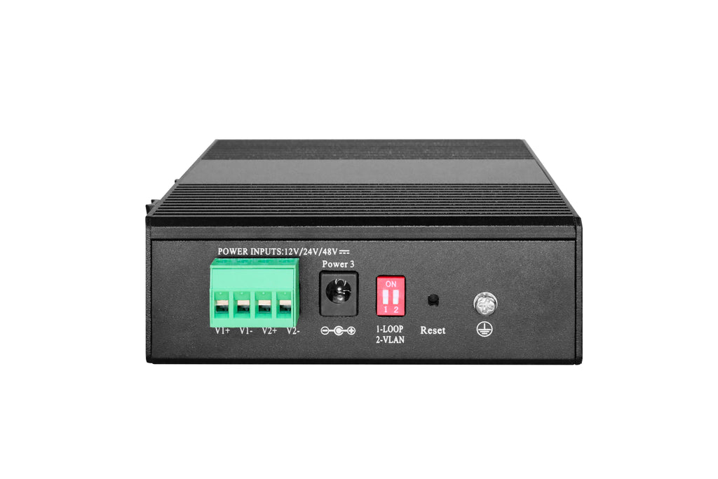 LevelOne IGS-2108 Commutateur Réseau Géré L2 Gigabit Ethernet 8 Ports Noir