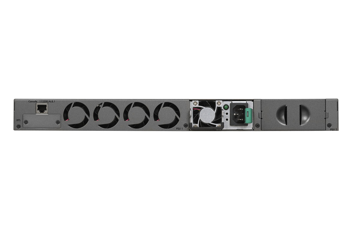 NETGEAR GSM4352PA Géré L2/L3/L4 Gigabit Ethernet (10/100/1000) Connexion Ethernet, supportant l'alimentation via ce port (PoE) 1U Noir - vue 4