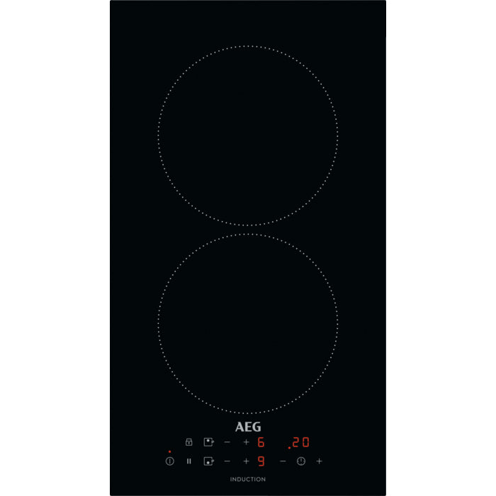 AEG IKB32300CB Noir Intégré 30 cm Plaque avec zone à induction 2 zone(s)
