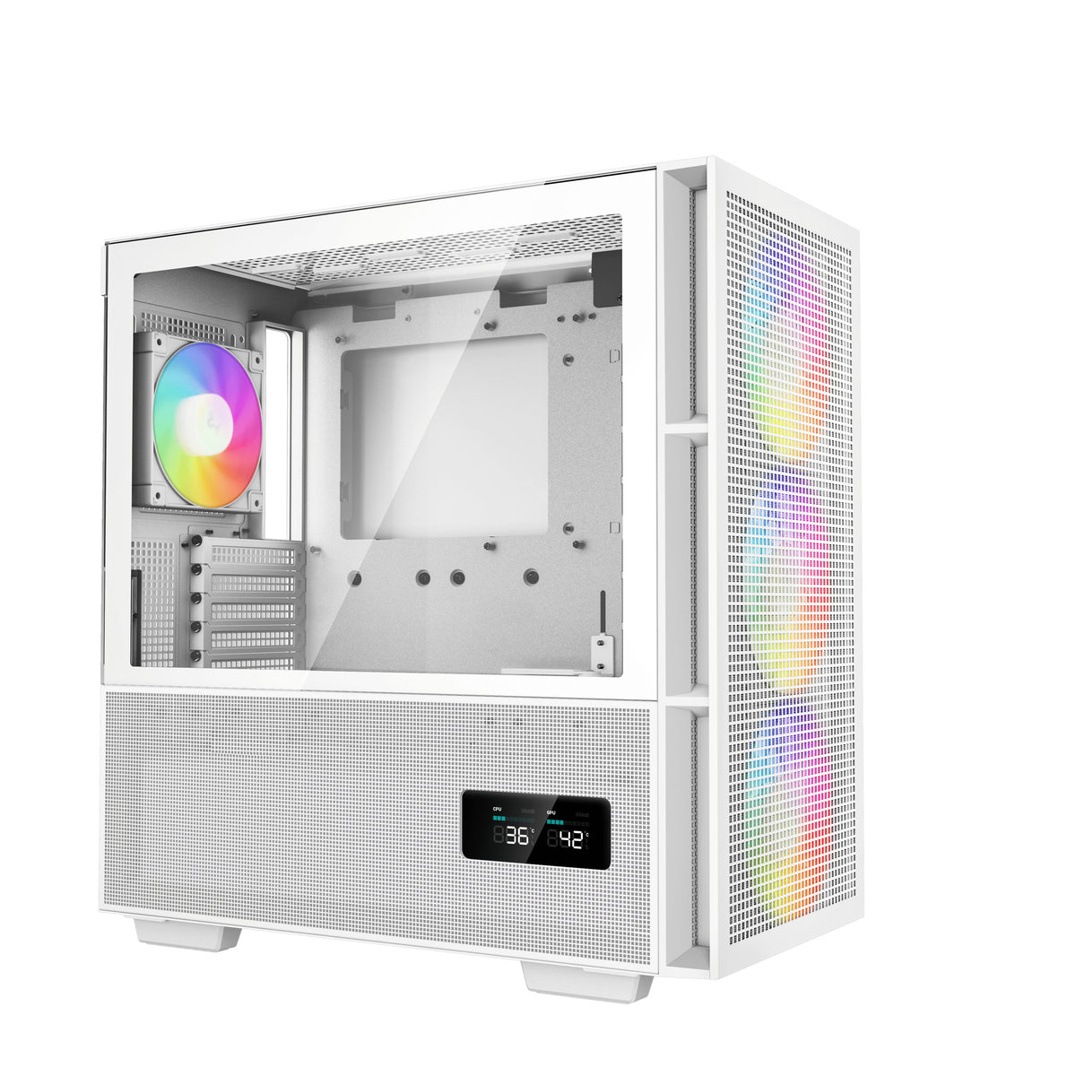 Deepcool Industries DeepCool CH560 Digital Tower Udvidet ATX Hvid