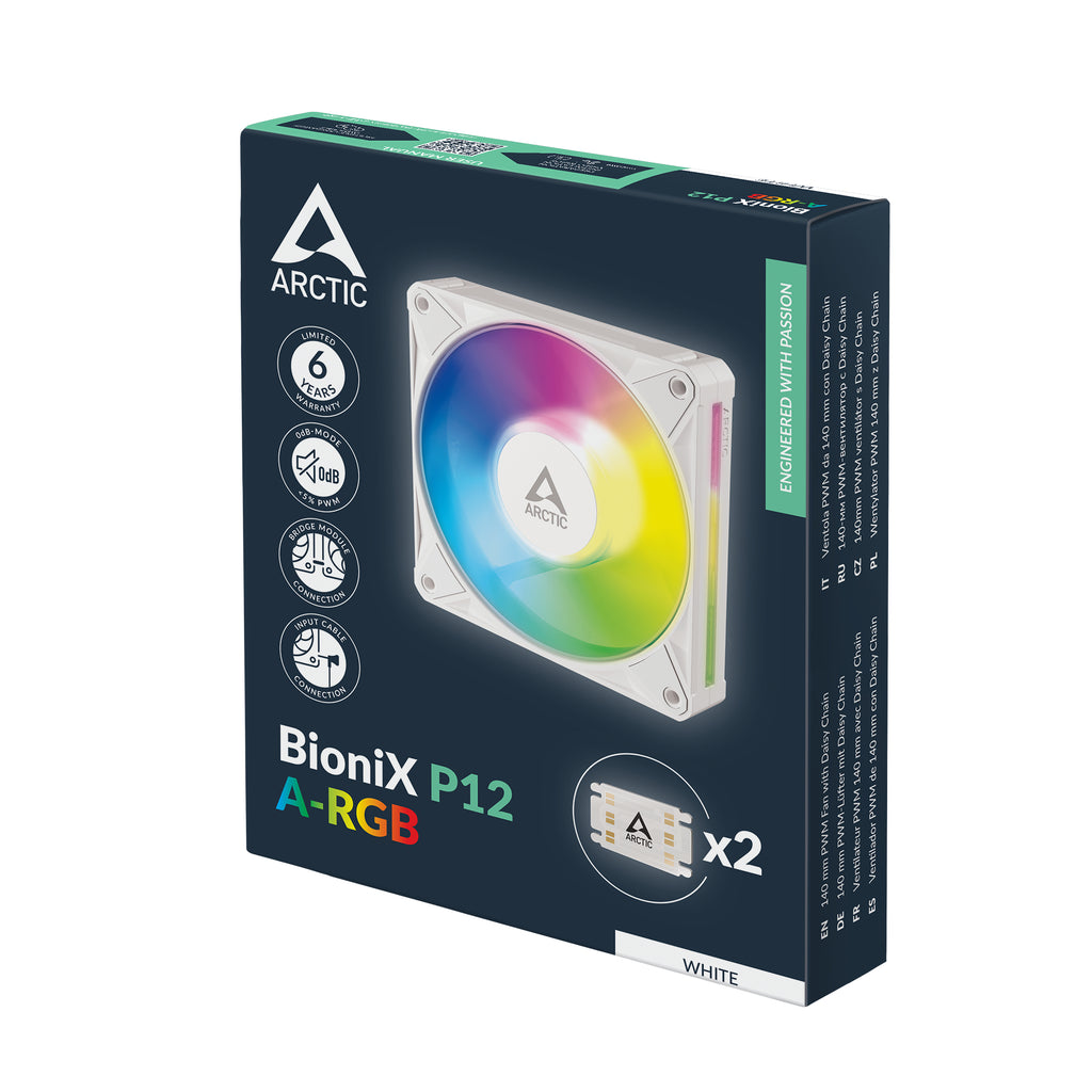 Arctic BioniX P14 A-RGB Case Fan White