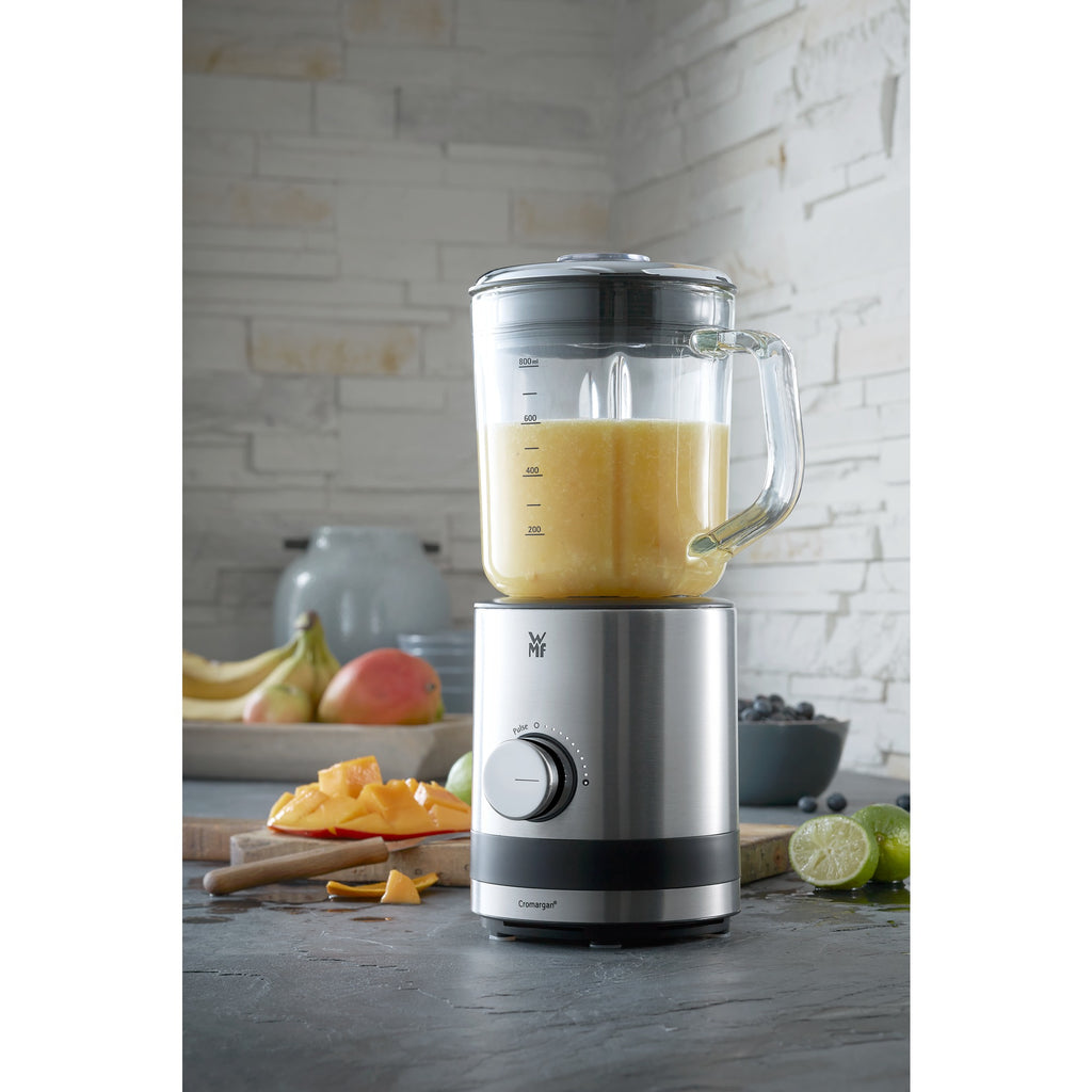 WMF KITCHENminis Mélangeur de Table 0,8 L, 400 W, Noir et Acier Inoxydable
