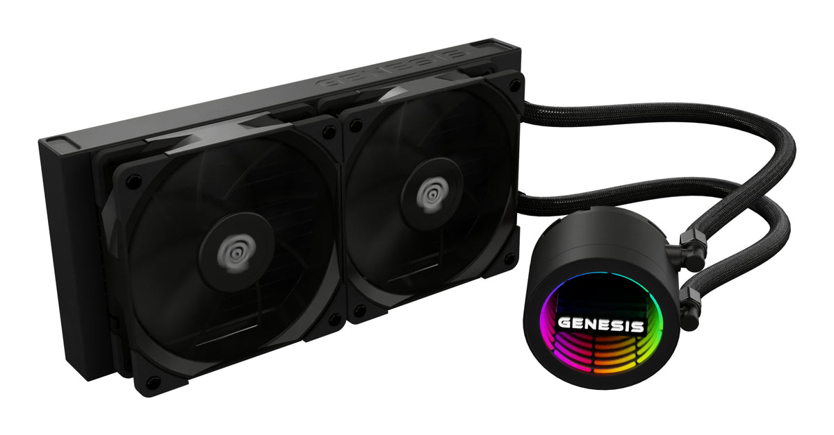 GENESIS Hydria 240 Processeur Refroidisseur de liquide tout-en-un Noir