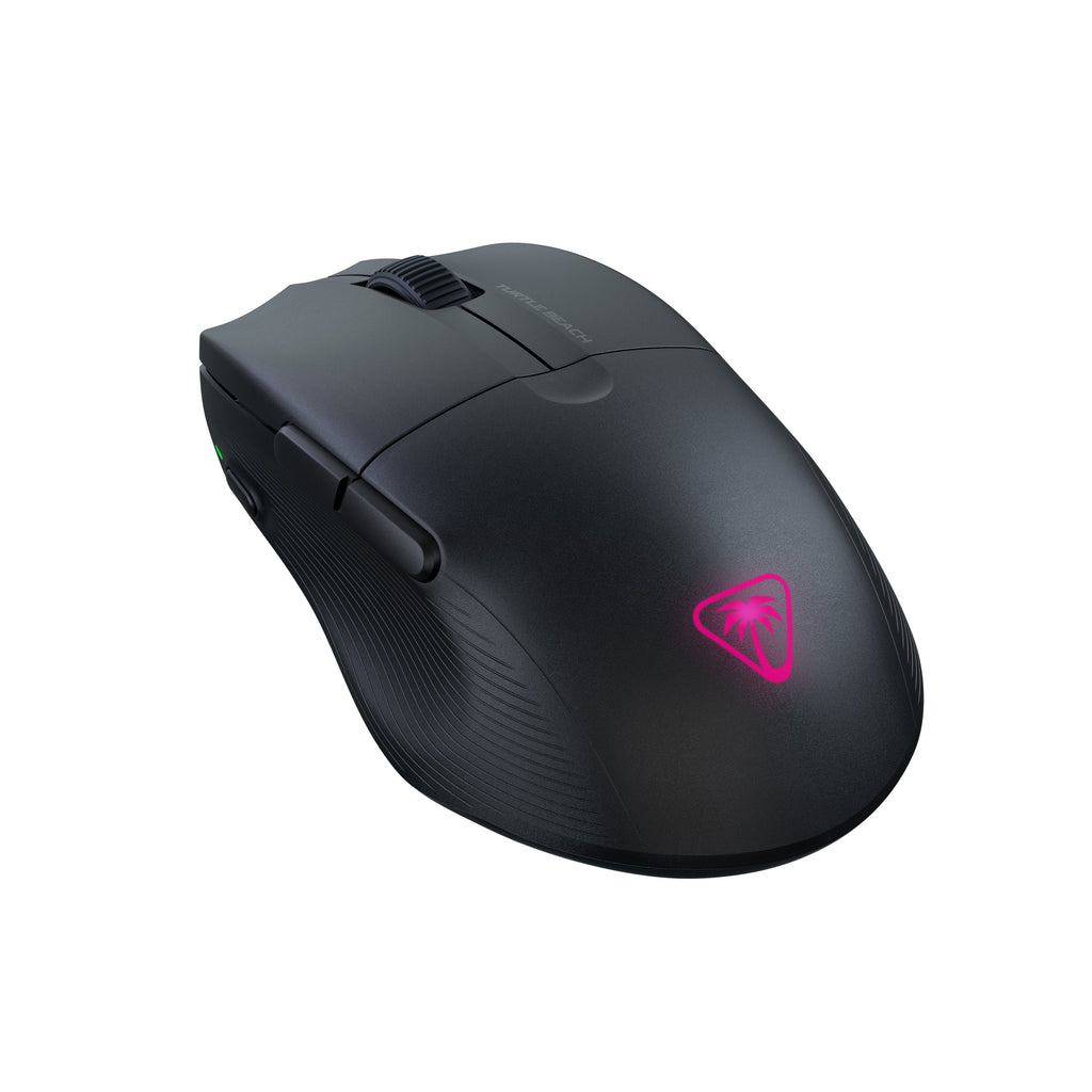 Turtle Beach Pure Air - Souris de gaming RGB ergonomique sans fil ultra-légère, capteur optique 26 000 PPP, batterie 125h, interrupteurs optiques TITAN, Bluetooth, éclairage RGB - Noir - vue 3