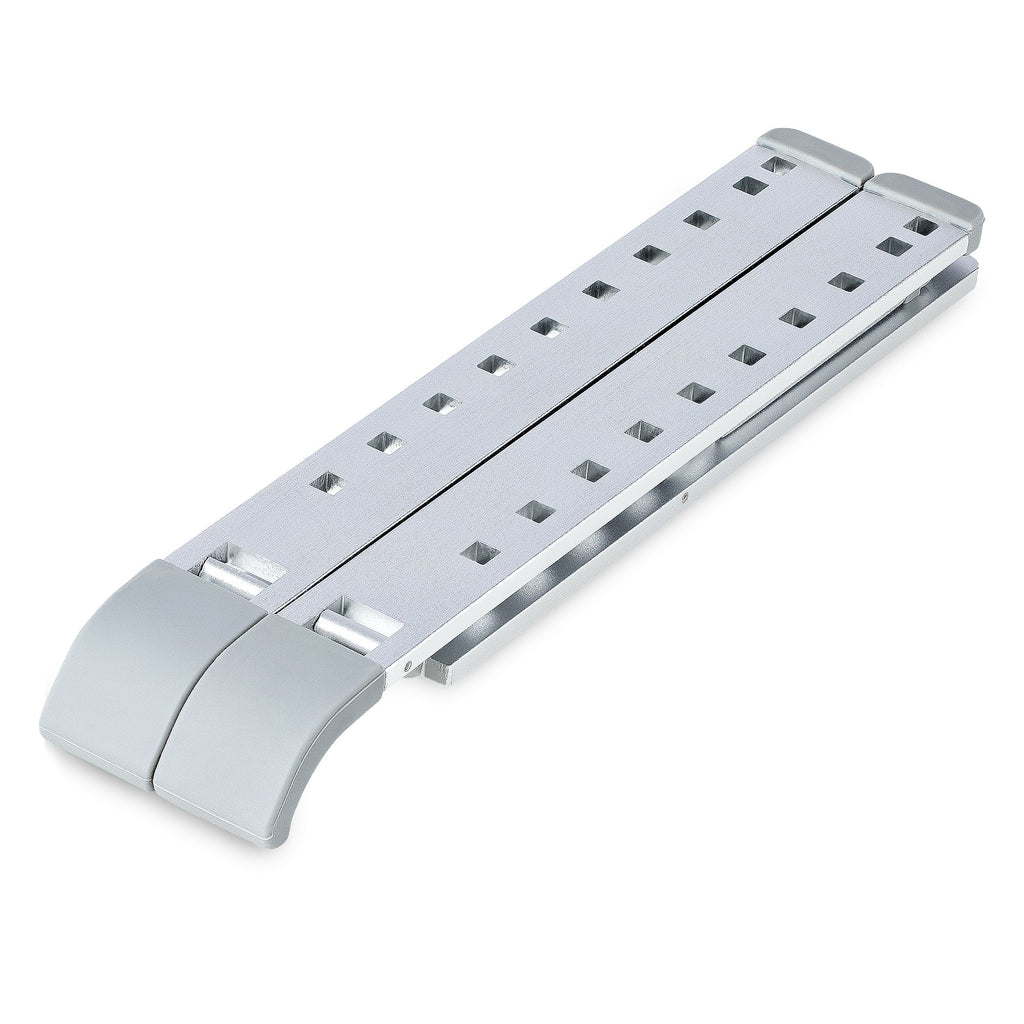 StarTech.com Support Pliable pour Ordinateur Portable, Aluminium, Réglable en Hauteur et Inclinable, Supporte jusqu'à 10