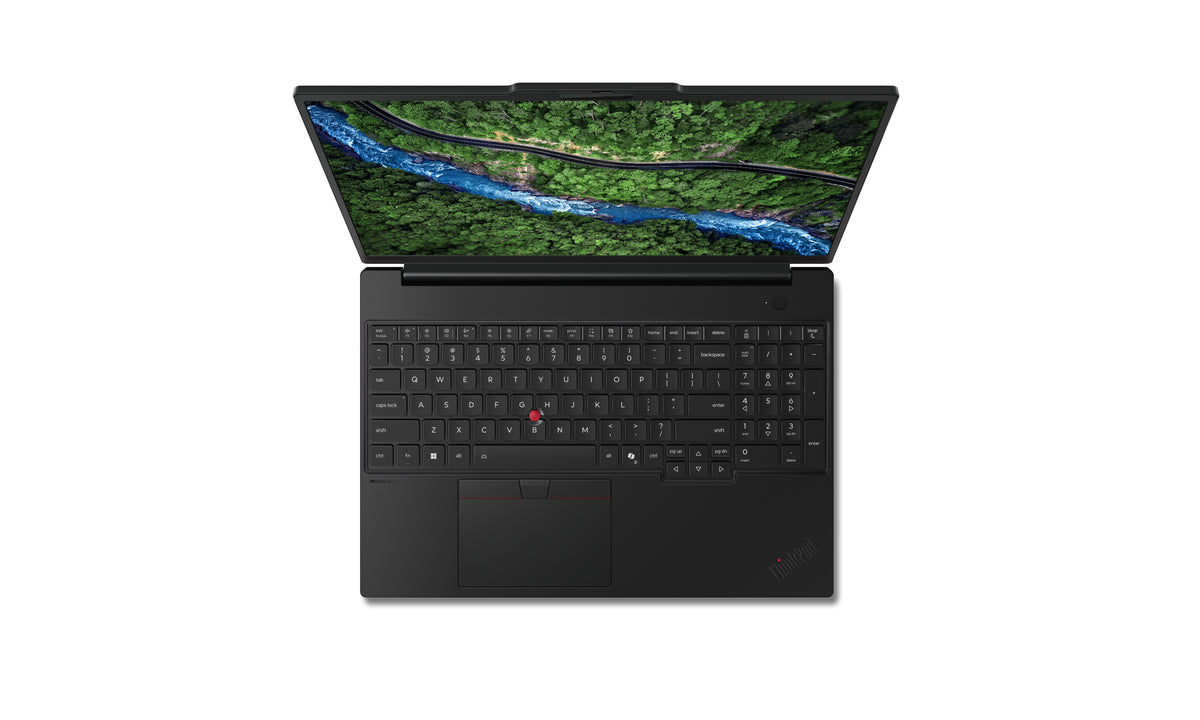 Lenovo ThinkPad P16s Gen 5 (Intel) Intel Core Ultra 7 356H Station de travail mobile 40,6 cm (16") Écran tactile WUXGA 64 Go LPDDR5x-SDRAM 1 To SSD NVIDIA RTX PRO 1000 Blackwell Wi-Fi 7 (802.11be) Windows 11 Pro Nordique Noir