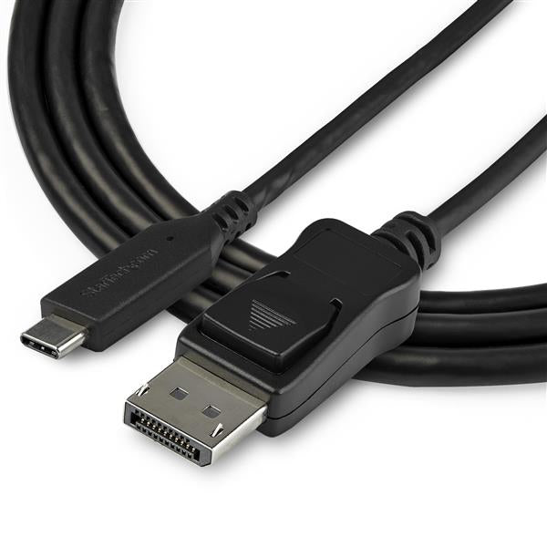 StarTech.com CDP2DP141MB câble vidéo et adaptateur 1 m DisplayPort USB Type-C Noir