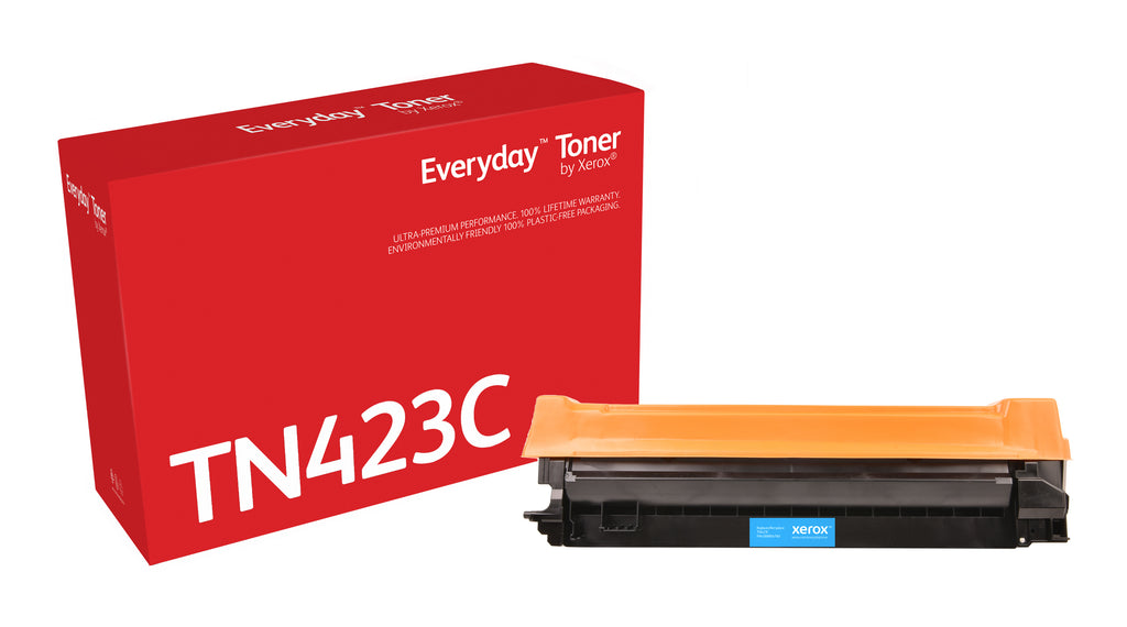 Toner Compatible Référence TN-423C, Couleur Cyan, Grande Capacité
